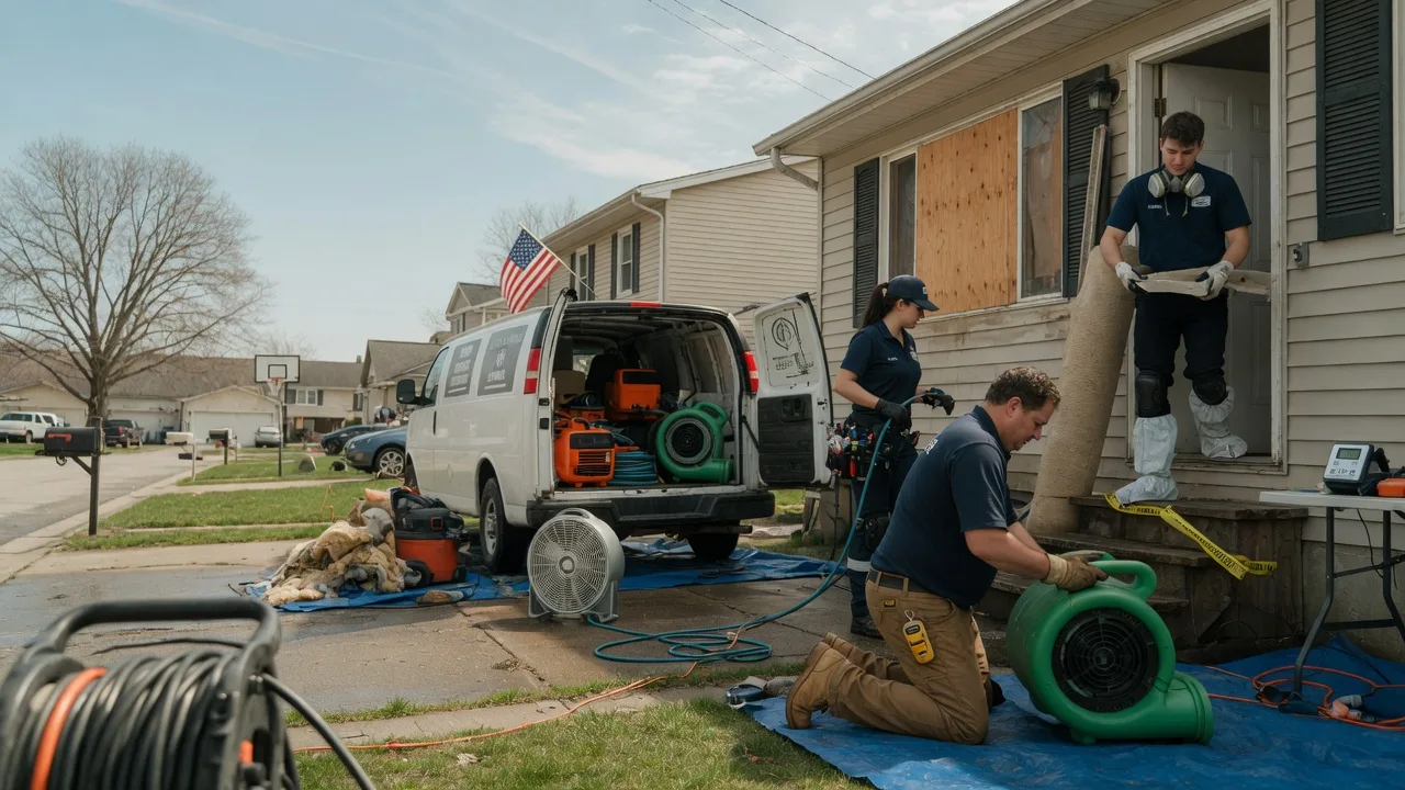 Water Damage Restoration in Howard City, MI near me